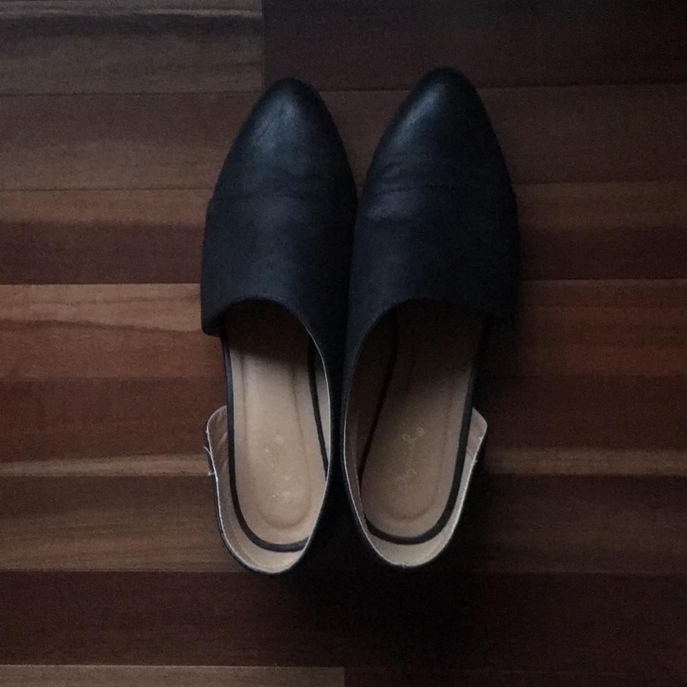 Black flats